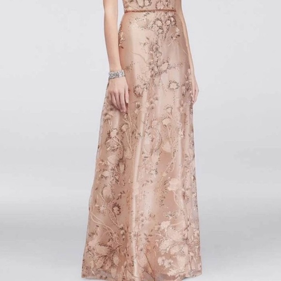 Emma Street rose gold Mother of the Bride gown size 18 - Picture 2 of 4